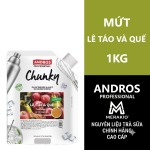 ANDROS PROFESSIONAL CHUNKY LÊ, TÁO VÀ QUẾ TÚI 1KG/ CHUNKY PEAR, APPLE & CINNAMON 1KG